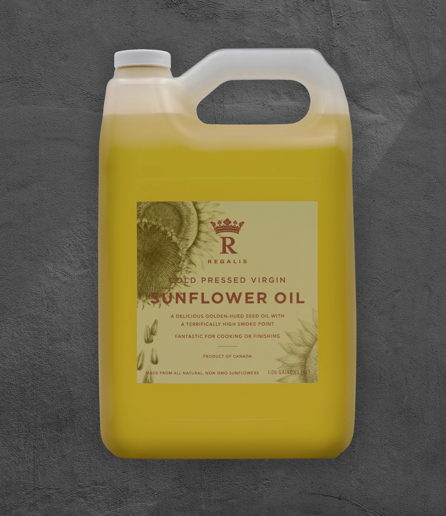 Regalis Extra Virgin Cold Pressed Sunflower Oil - Image 3